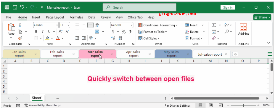 office tab插件教程