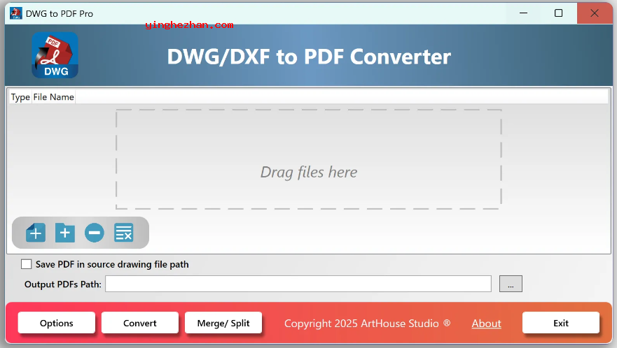 DWG转PDF、CAD转PDF工具